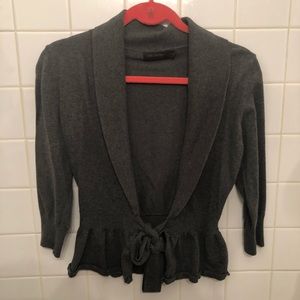 THE LIMITED | elbow length tie-up sweater